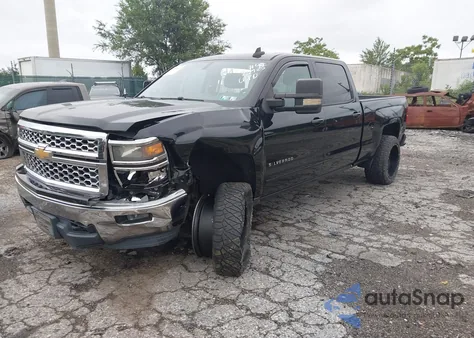 2015 Chevrolet Silverado 1500 1Lt из США, поврежденный, VIN 1GCUKREC6FF202219